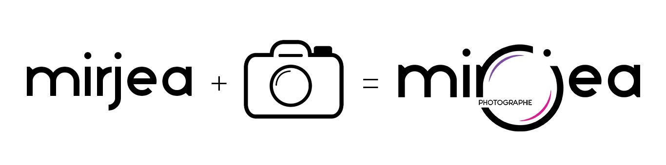 Explication imagée de la création du logo