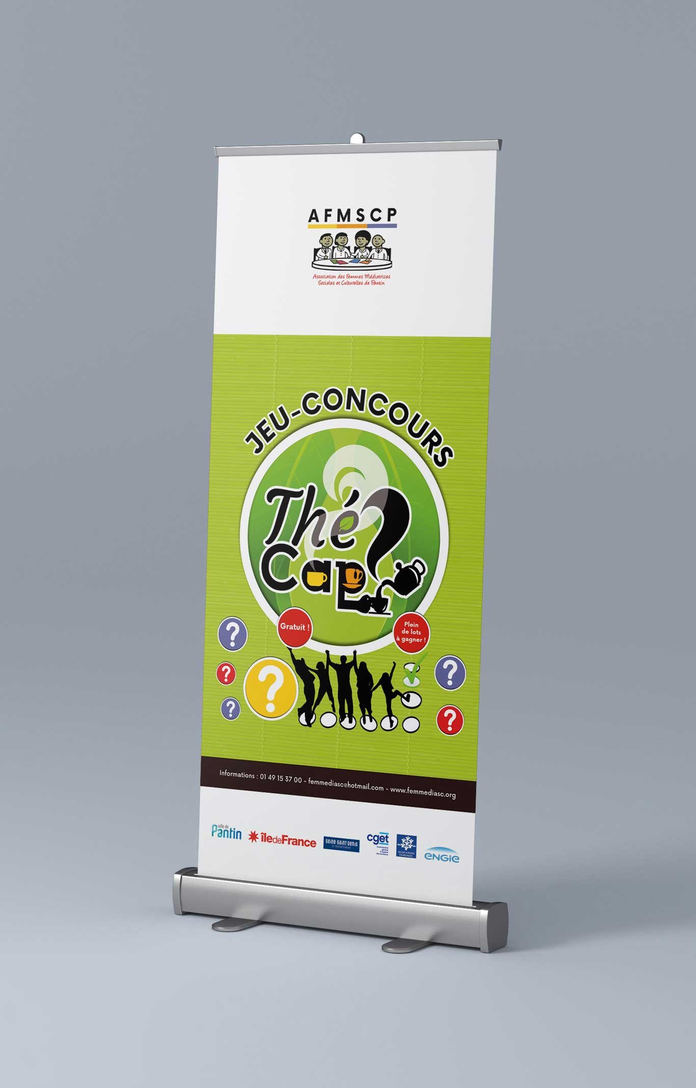 Rollup/kakemono THé Cap