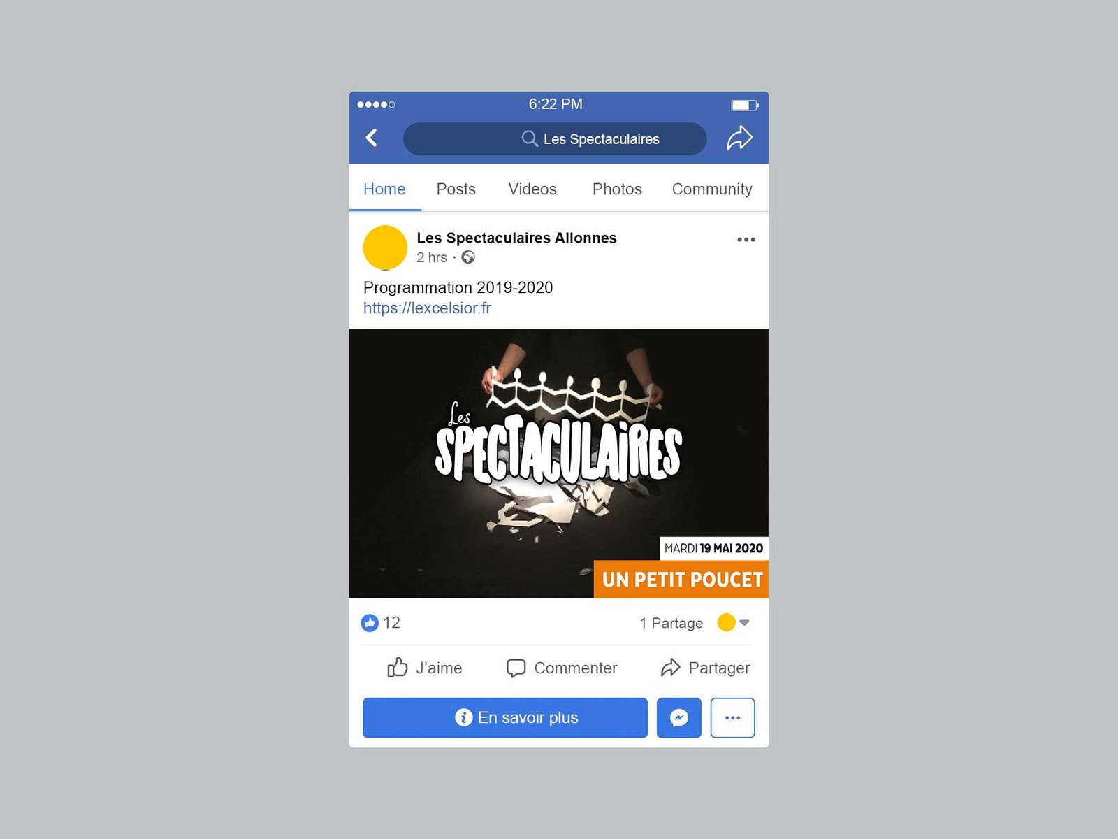 Bannière web Les Spectaculaires