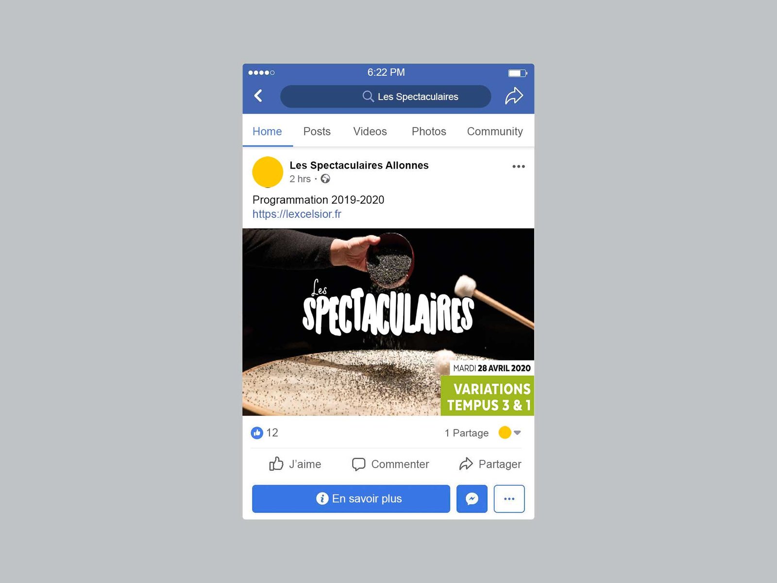 Bannière web Les Spectaculaires