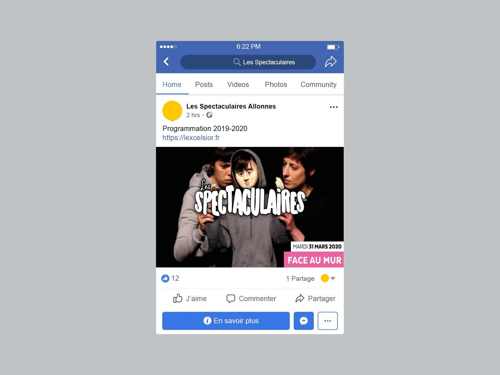 Bannière web Les Spectaculaires