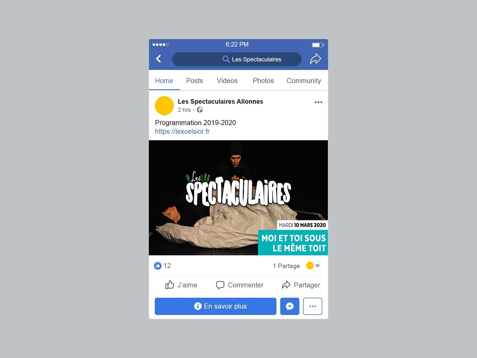 Bannière web Les Spectaculaires