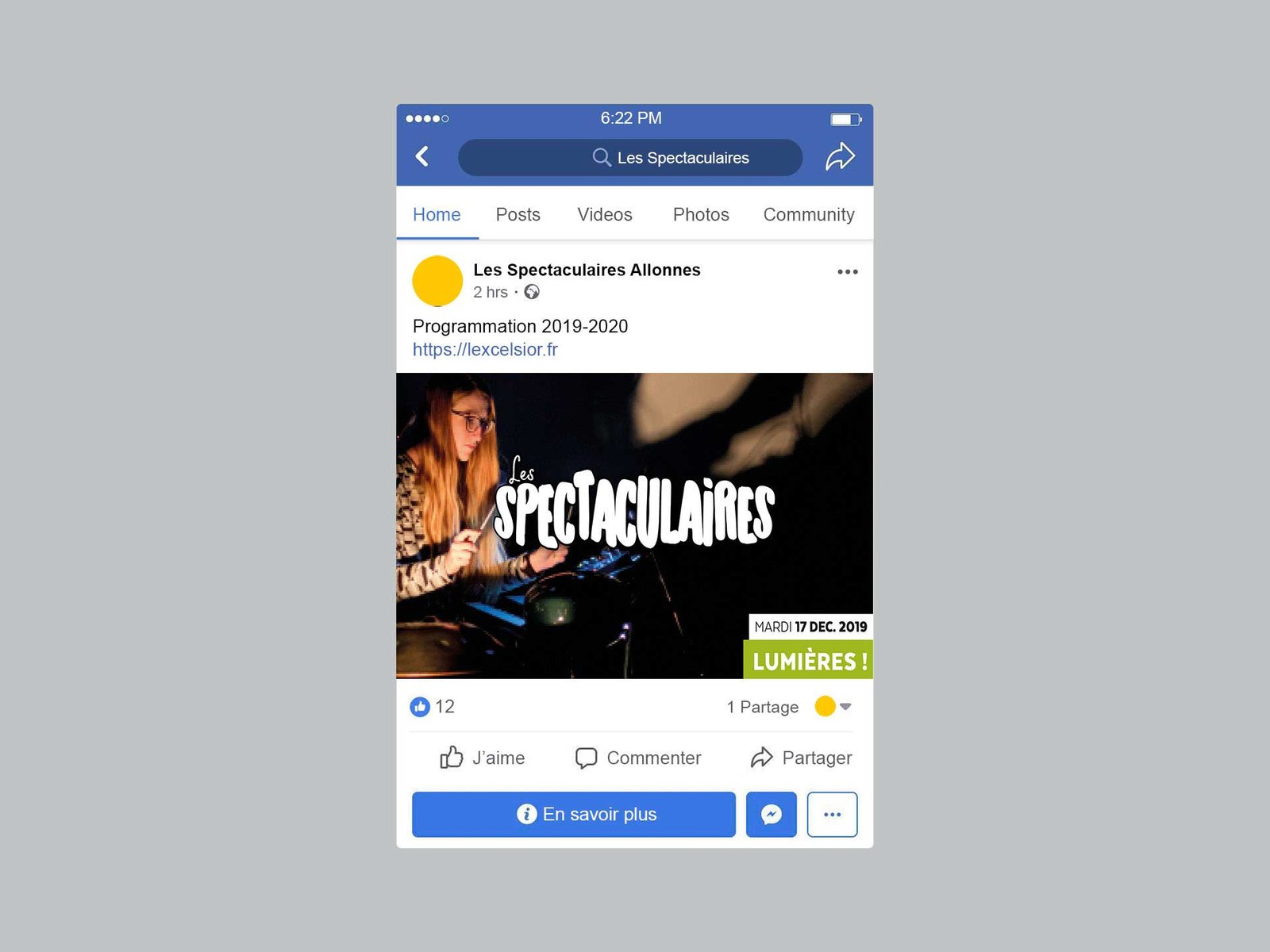 Bannière web Les Spectaculaires