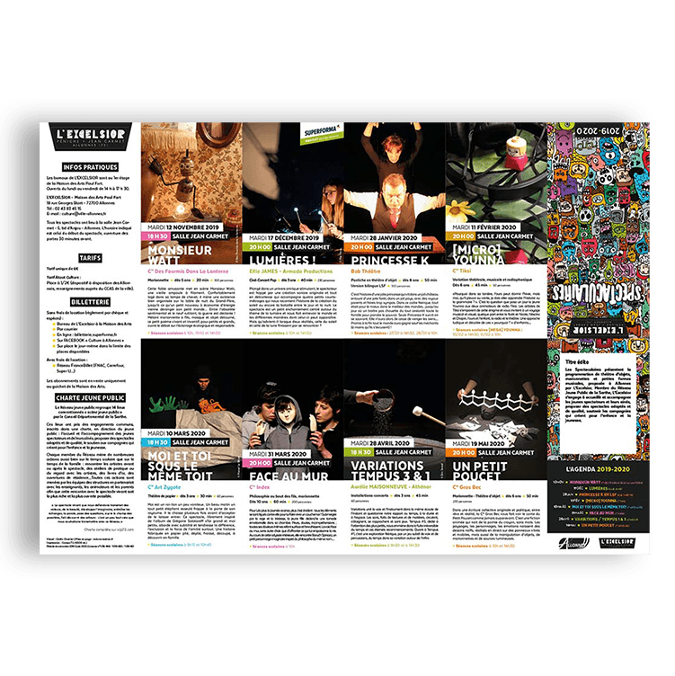 programme des spectaculaires