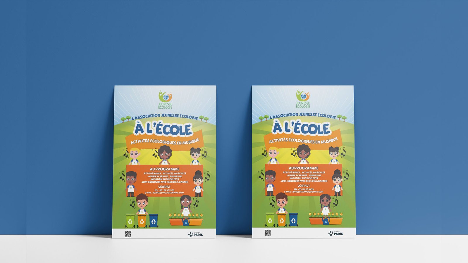 Flyers jeunesse écologie