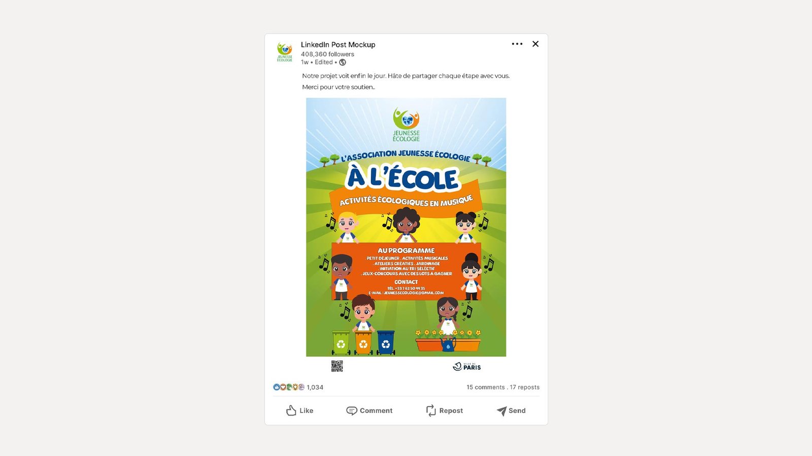 Flyers jeunesse écologie