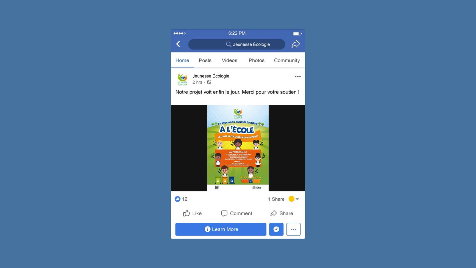 Flyers jeunesse écologie