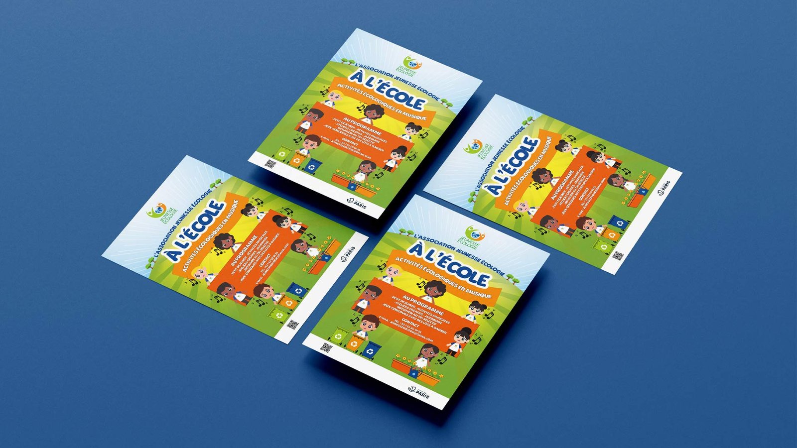 Flyers jeunesse écologie