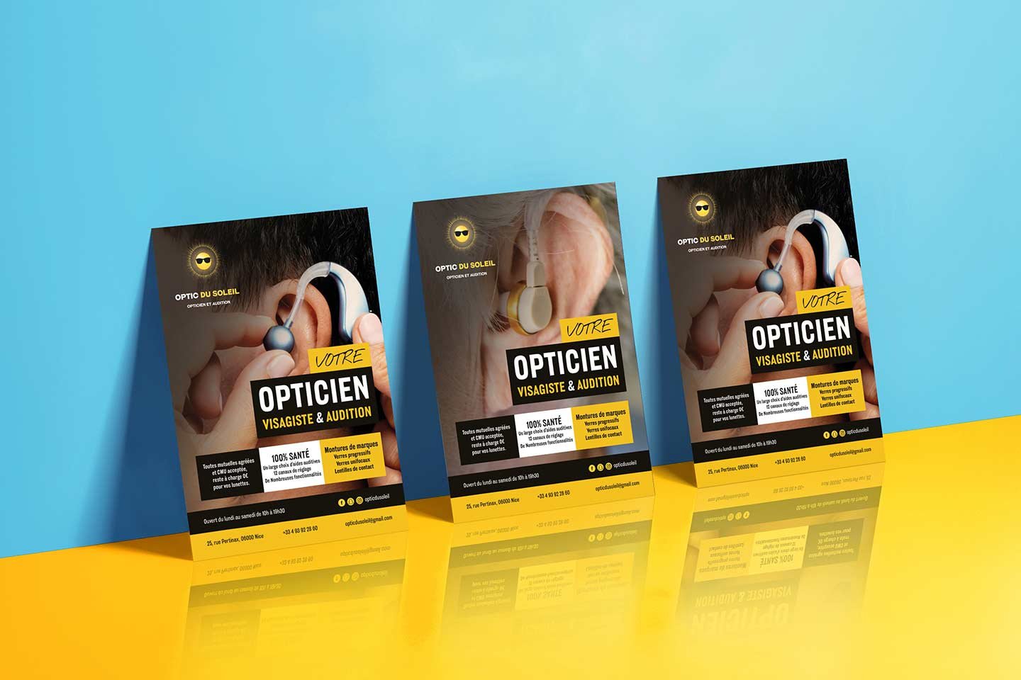 Flyers Optic Du Soleil