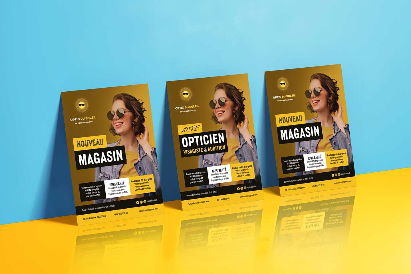 Flyers Optic Du Soleil