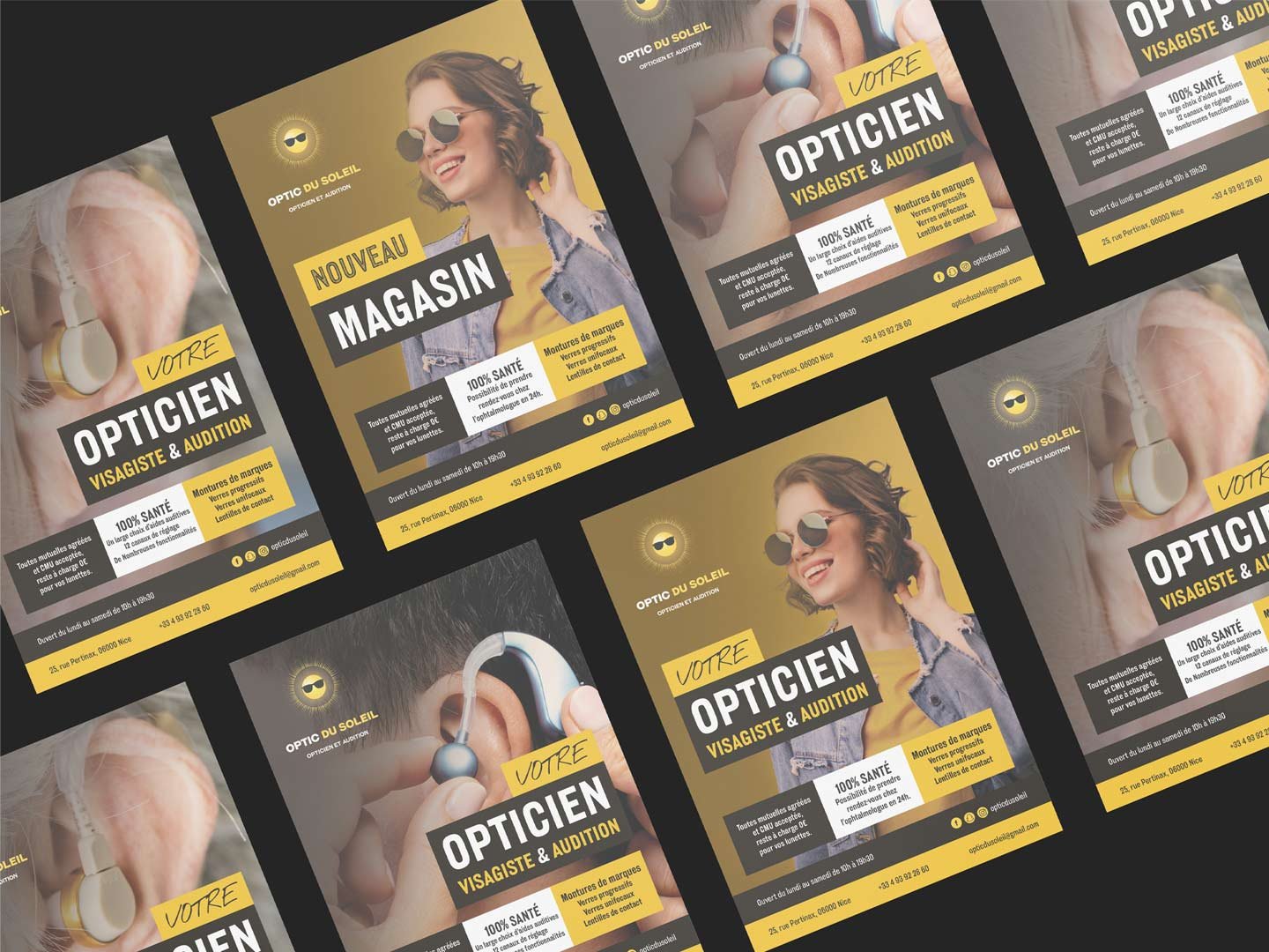 Flyers Optic Du Soleil